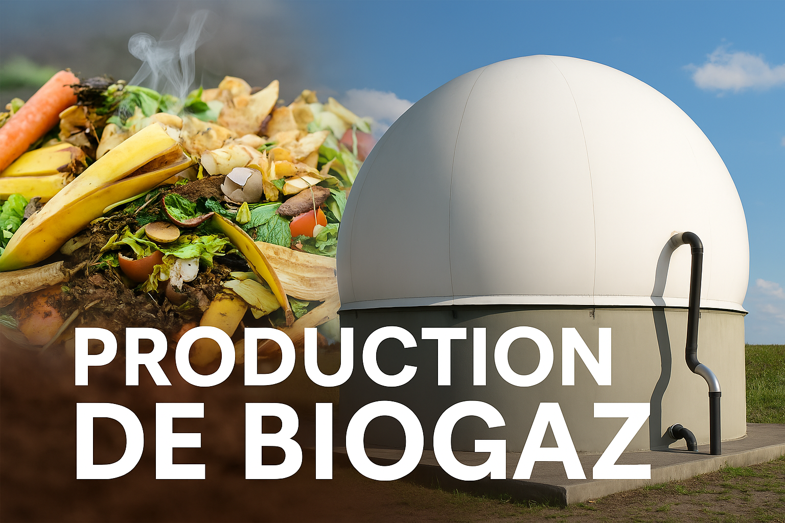 Production de biogaz